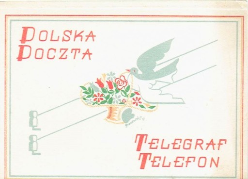 Zdjęcie oferty: Telegram ozdobny - Nakład XI.1951 