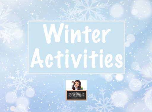 Zdjęcie oferty: Winter Activities - pdf