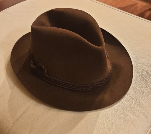 Zdjęcie oferty: kapelusz męski brązowy Polkap Skoczów Davson