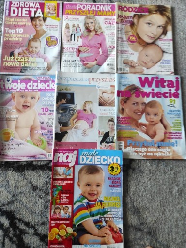 Zdjęcie oferty: 7 czasopism dla mam. 2010-2014