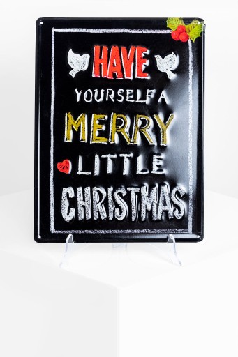 Zdjęcie oferty: Tabliczka metalowa Have Yourself a Merry Little...