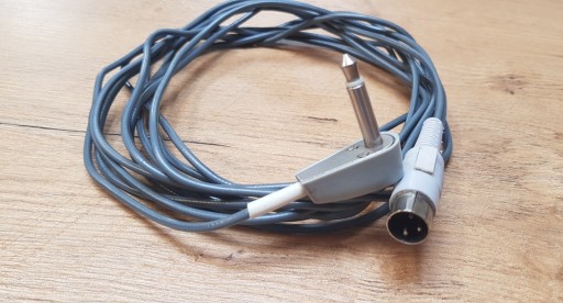 Zdjęcie oferty: Kabel Przewód mono duży jack 6,3mm - din 3 - 5m