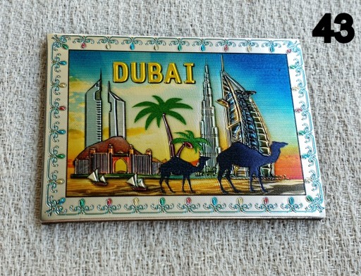 Zdjęcie oferty: Magnes na lodówkę- ZEA,UAE,Dubaj,Emiraty - wzór 43