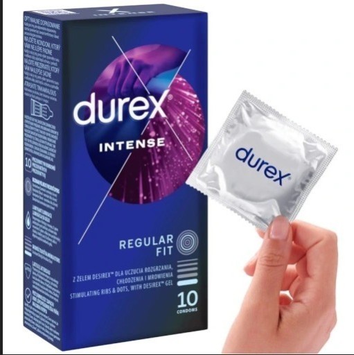 Zdjęcie oferty: Prezerwatywy Durex Intense mocny orgazm dla kobiet