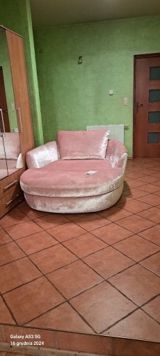 Zdjęcie oferty: Szezlong różowy wygodny duży wersalka sofa kanapa fotel do czytania 