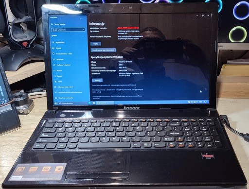 Zdjęcie oferty: Laptop Lenovo G585 15,6" AMD E1-1200,4 GB/500 GB