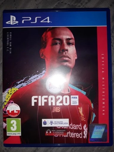 Zdjęcie oferty: FIFA 20 Edycja Mistrzowska PS4 Wersja PL