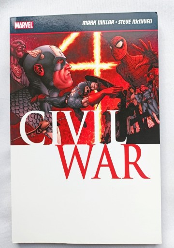 Zdjęcie oferty: komiks Marvel Civil War - Mark Millar (ENG)