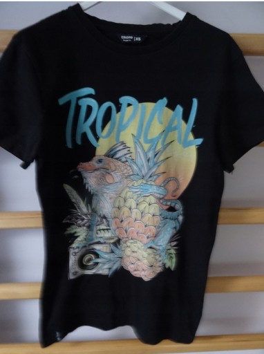 Zdjęcie oferty: CROPP__T-SHIRT___koszulka __TROPICAL __ XS