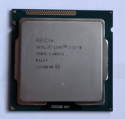 Zdjęcie oferty: Procesor Intel Core i7-3770 3.40GHz - GWARANCJA