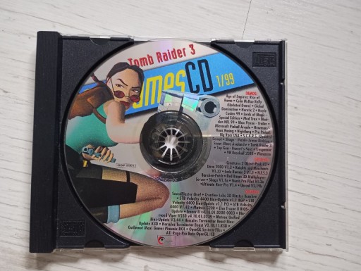 Zdjęcie oferty: Tomb Raider 3 Games CD 1/99 PC