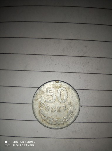 Zdjęcie oferty: 50 groszy z 1949 roku