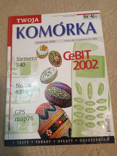 Zdjęcie oferty: Magazyn Twoja komórka Nr 4/51 2002