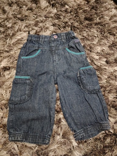 Zdjęcie oferty: Spodnie jeansowe dziewczynka rozm 68