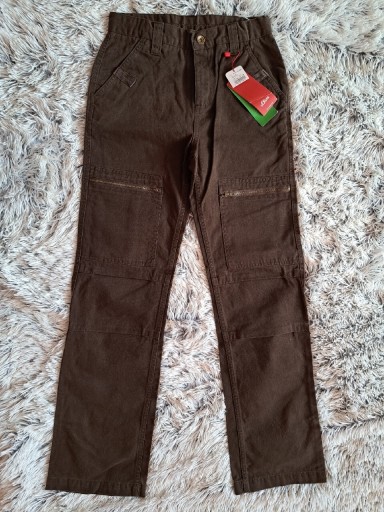 Zdjęcie oferty: Nowe brązowe spodnie jeans 158 S. Oliver slim