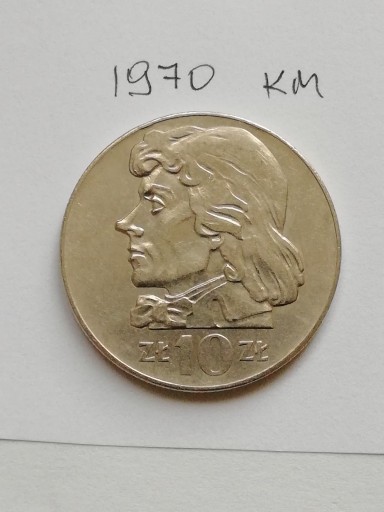 Zdjęcie oferty: 10 zł 1970 rok Kościuszko stan okołomenniczy