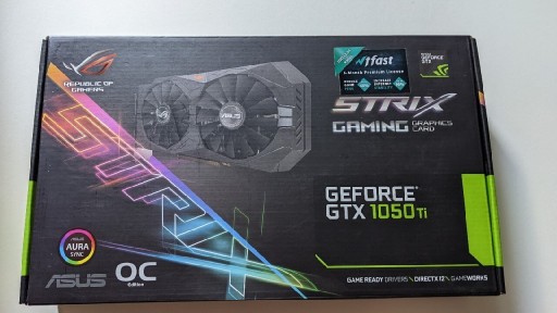 Zdjęcie oferty: ASUS GeForce GTX 1050 Ti Strix OC 4GB GDDR5