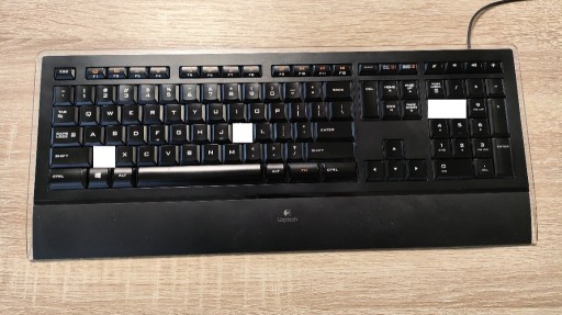 Zdjęcie oferty: Logitech illuminated K740 - klawisze