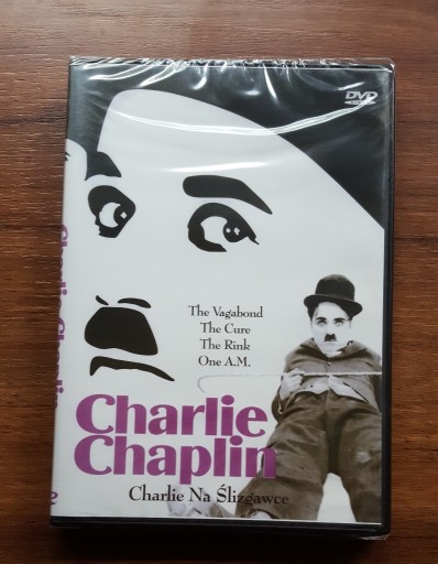 Zdjęcie oferty: CHARLIE CHAPLIN Charlie na Ślizgawce -PL- FOLIA