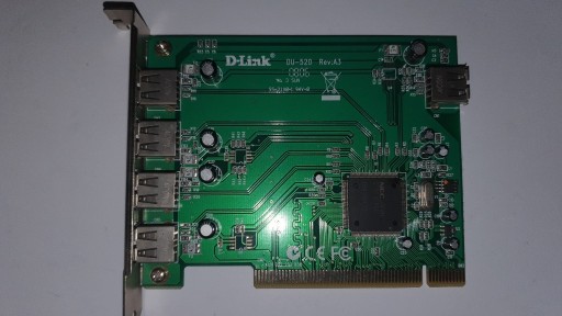Zdjęcie oferty: Kontroler USB 2.0 D-Link DU-520 PCI