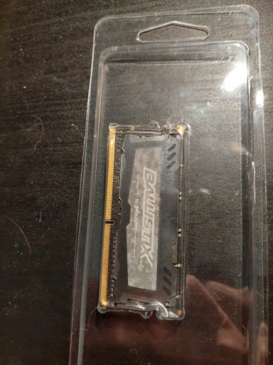 Zdjęcie oferty:  Crucial Balistix Sport SO-DIMM 8gb DDR4 2400mhz