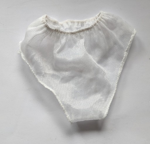 Zdjęcie oferty: Ubranko majtki białe z gumką dla dużej lalki bobas