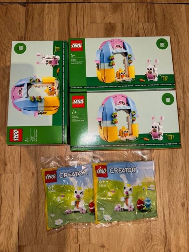 Zdjęcie oferty: Lego 40682 3x Wiosenny domek + 2x 30668