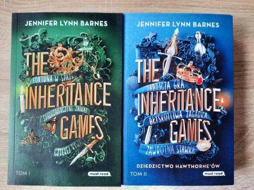 Zdjęcie oferty: THE INHERITANCE GAMES I/II Jennifer Lynn Barnes