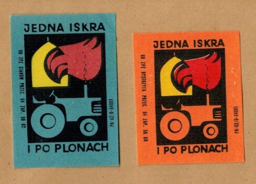 Zdjęcie oferty: Etykiety zapałczane Polska 