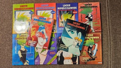 Zdjęcie oferty: Locke Superczłowiek tomy 1-10 (komplet)