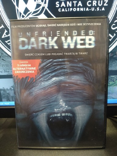 Zdjęcie oferty: Dark web: Usuń znajomego DVD nowy, bez folii 