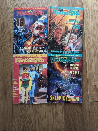 Zdjęcie oferty: Nowa Fantastyka 1993 numery 3, 4, 5, 8