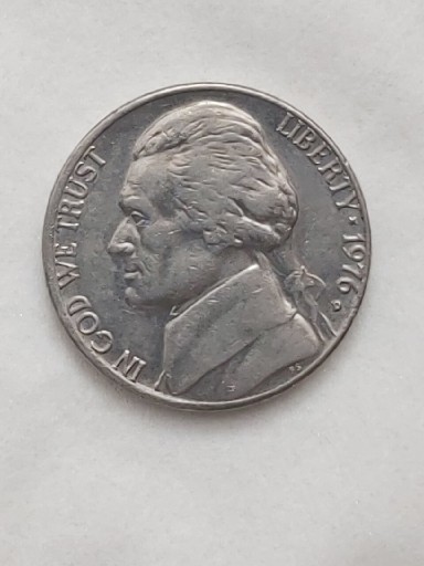 Zdjęcie oferty: 194 USA 5 centów, 1976