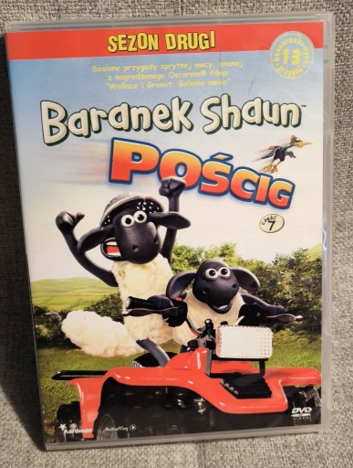 Zdjęcie oferty: Film DVD Baranek Shaun sezon 2 Pościg