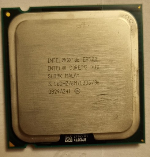 Zdjęcie oferty: Procesor Intel Core 2 Duo E8500