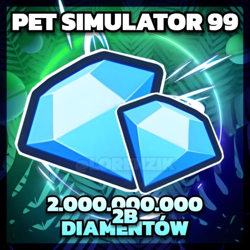 Zdjęcie oferty: 2B GEM (DIAMENTY) | Pet Simulator 99