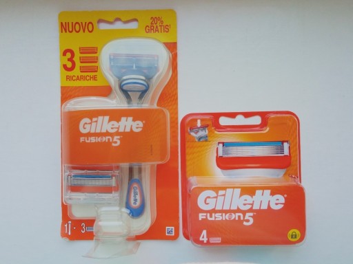 Zdjęcie oferty: MASZYNKA GILLETTE FUSION 5 + WKŁADY 7szt