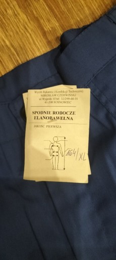 Zdjęcie oferty: Spodnie robocze 164/XL