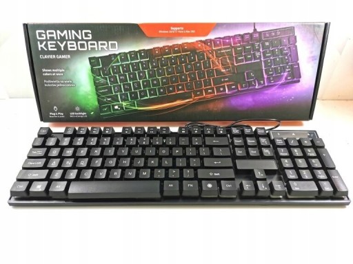 Zdjęcie oferty: Klawiatura do gier Gaming Keyboard led RGB 