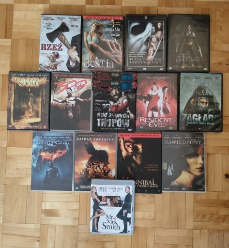 Zdjęcie oferty: Zestaw 13 filmów dvd