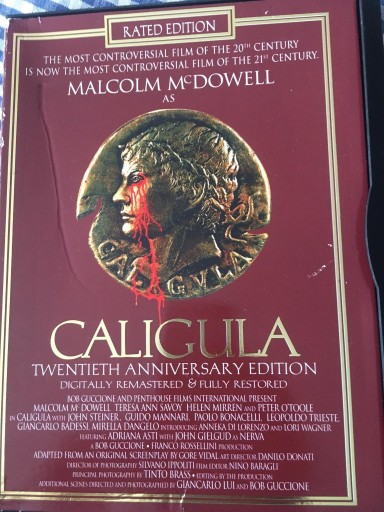 Zdjęcie oferty: CALIGULA KALIGULA 1979 rated edition english dvd