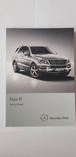 Zdjęcie oferty: Nowa polska instrukcja obsługi Mercedes M W166