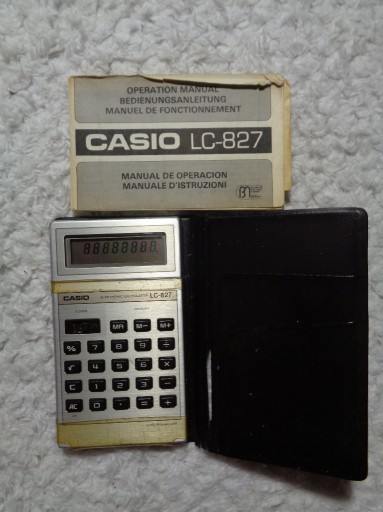 Zdjęcie oferty: Kalkulator Casio LC-827 sprawny