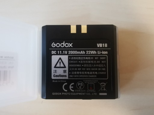 Zdjęcie oferty: Akumulator Godox VB18 11.1V 2000mAh Li-ion