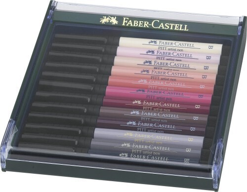 Zdjęcie oferty: Faber Castell Pitt Artist Pen Skin tones 12kolorów