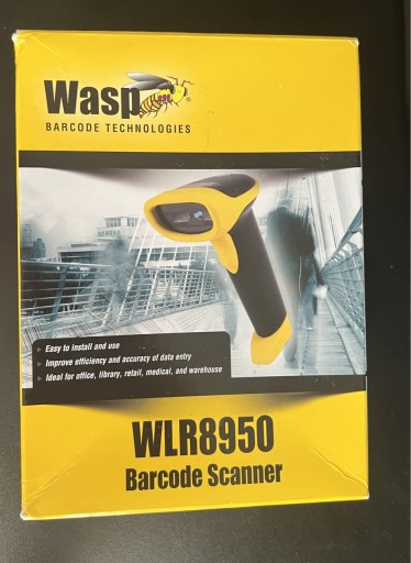 Zdjęcie oferty: Skaner ręczny WASP WLR8950 USB 100%nowy nieuzywany