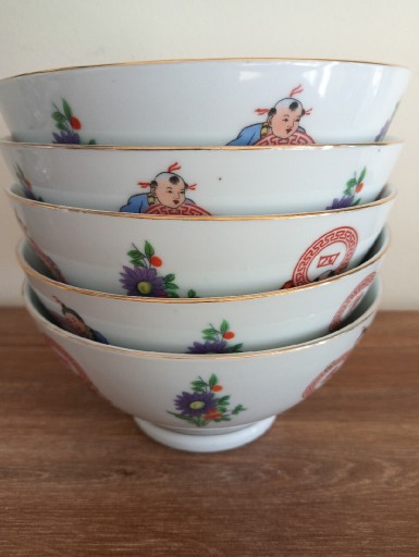 Zdjęcie oferty: Miseczki z chińskiej porcelany 