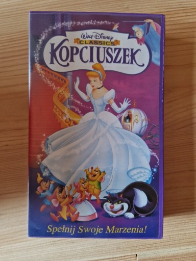 Zdjęcie oferty: Kopciuszek - kaseta video (VHS)