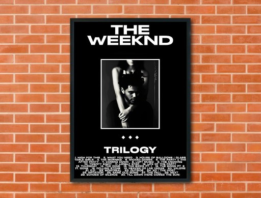Zdjęcie oferty: Plakat The Weeknd - Trilogy