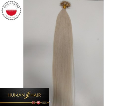 Zdjęcie oferty: #1001 POPIELATY BLOND 50 CM NANO RINGI